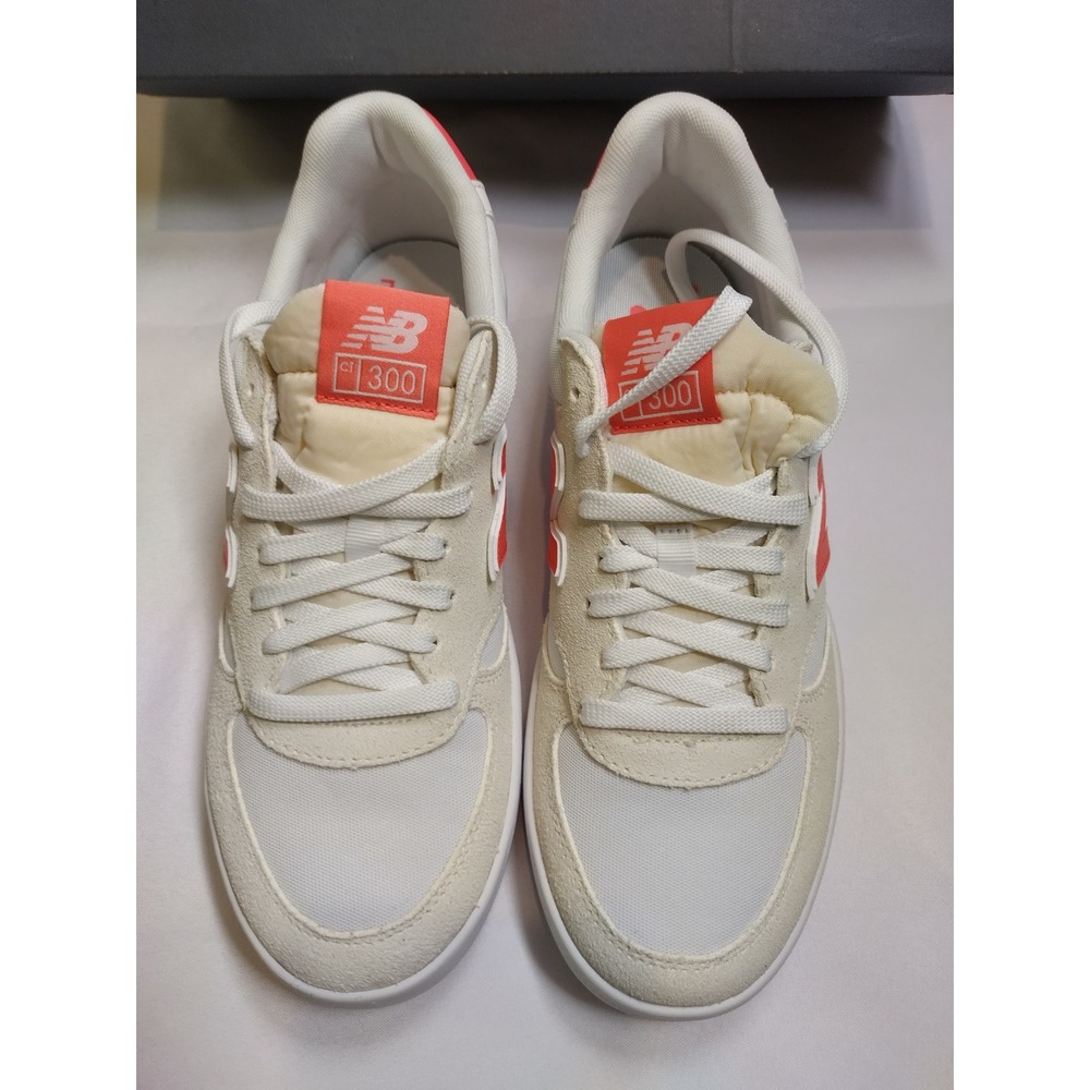 New Balance CT300NJ3 The Court Line Sneakers Cream Pink Mens 7 Womens 8.5